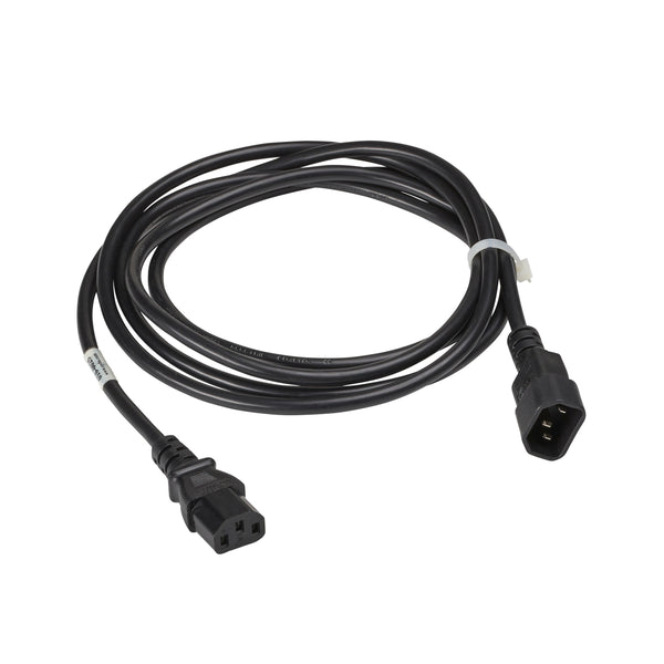 Eaton 010-0025 Power Cord, IEC320-C14 to IEC320-C13, 8 ft