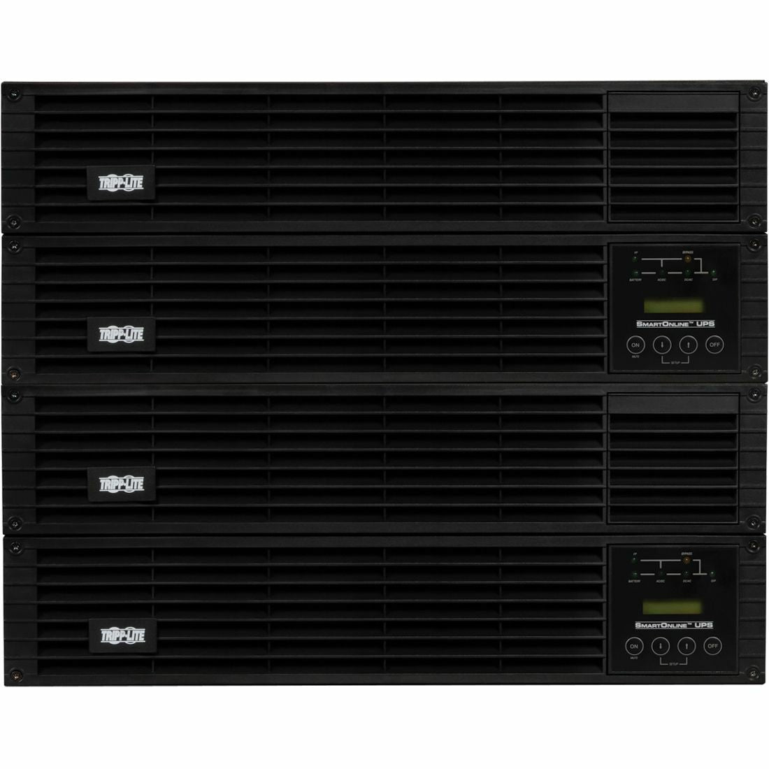 Tripp Lite SmartOnline EZ SU12KRT4UHW 12 kVA Rack-mountable UPS - SU12KRT4UHW - Double Conversion Online UPS, 220 V AC, 200 V AC,208 V AC,220 V AC,230 V AC,240 V AC, Hardwired, SmartOnline EZ, 8.50 Minute, 2 Minute, 12 kVA-UPSPLUSBATTERY