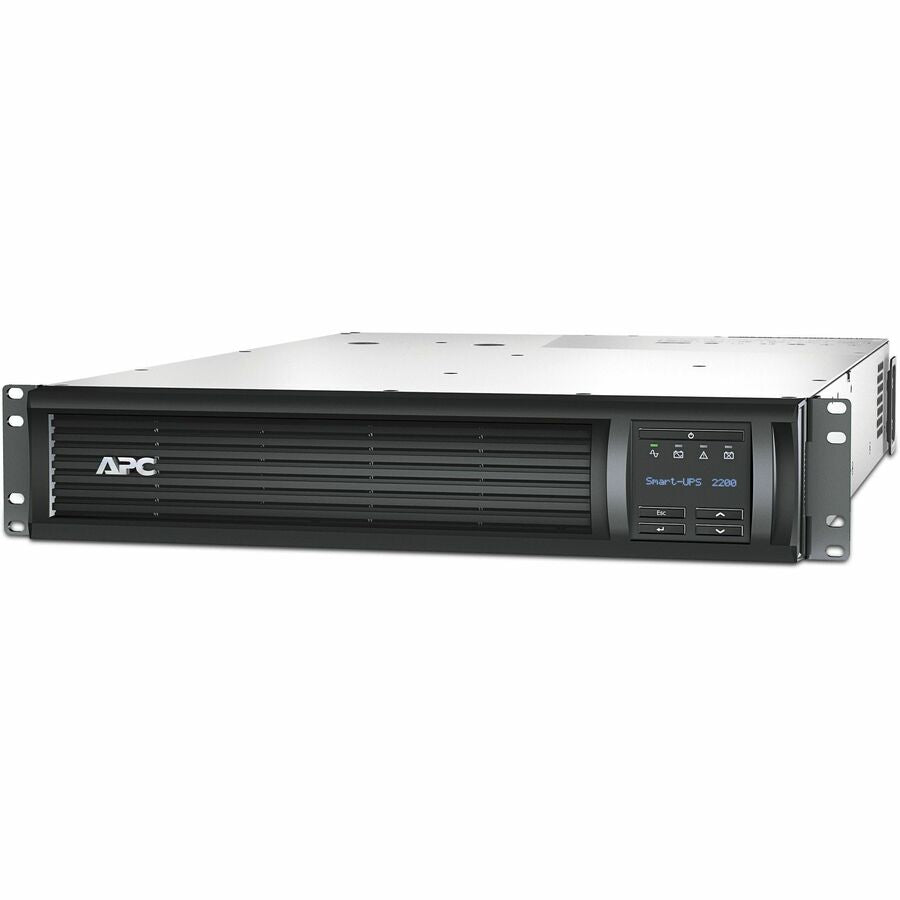 APC by Schneider Electric Smart-UPS 2200VA Rack-mountable UPS - SMT2200RMI2U - Line-interactive UPS, 230 V AC, Rack-mountable, 230 V AC, Smart-UPS, 16 Minute, 5 Minute, 2.20 kVA/1.98 kW-UPSPLUSBATTERY