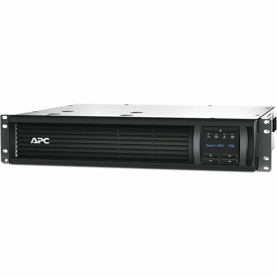 APC by Schneider Electric Smart-UPS 750VA Rack-mountable UPS - SMT750RMI2U - Line-interactive UPS, 230 V, Rack-mountable, 2U, 230 V AC, Smart-UPS, 16 Minute, 5 Minute, 750 VA/500 W-UPSPLUSBATTERY
