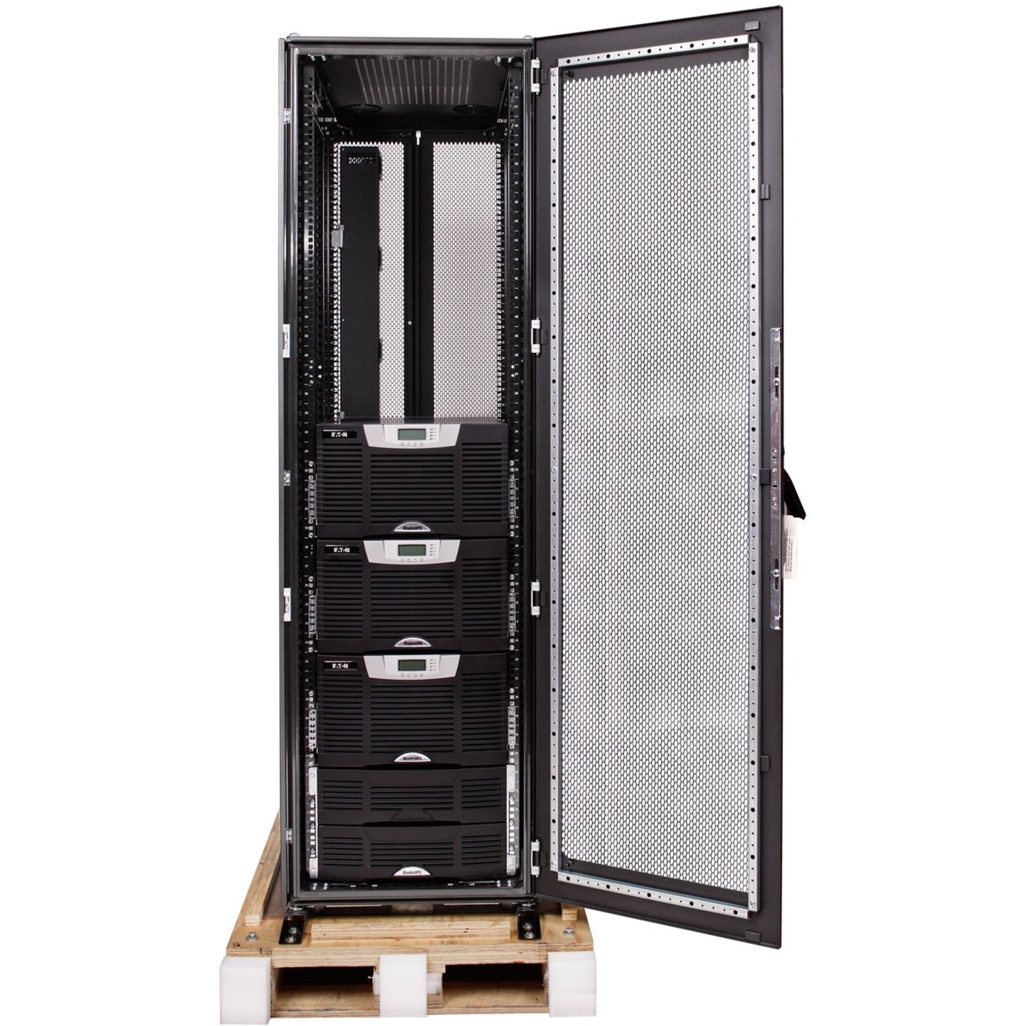 Eaton BladeUPS Power System - tour - 5 min autonomie - 220 V AC entrée - 228 V AC, 120 V AC, 208 V AC sortie - Serial Port