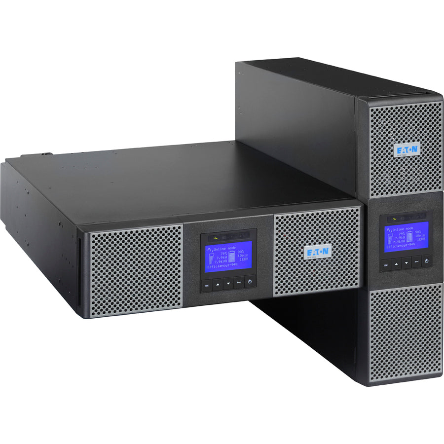 Eaton 9PX6K 6kVA Tower/Rack Mountable UPS - 3U Rack/Tower - 3 Minute Stand-by - 110 V AC, 220 V AC Input - 200 V AC, 208 V AC, 220 V AC, 230 V AC, 240 V AC Output - 1 x NEMA L6-20R, 2 x NEMA L6-30R - Serial Port - USB-UPSPLUSBATTERY