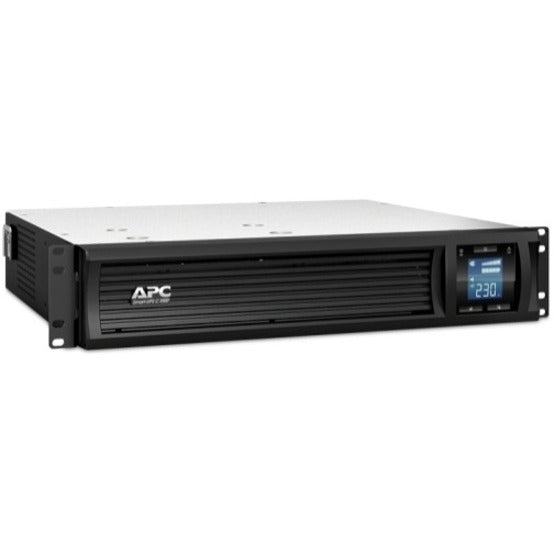 APC by Schneider Electric Smart-UPS C 1000VA 2U Rack Mountable LCD 230V - SMC1000I-2U - Line-interactive UPS, Rack-mountable, Sine Wave, 2U, 230 V AC, Smart-UPS, 11 Minute, 6 Minute, 1 kVA/600 W-UPSPLUSBATTERY