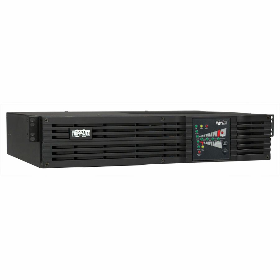 Tripp Lite by Eaton SU1500RTXL2UN UPS with Pre-installed SNMPWEBCARD - SU1500RTXL2UN - UPS en ligne double conversion, 120 V AC, rack/tour, Sine Wave,Pure Sine Wave, 2U, 120 V AC, NEMA 5-15P, SmartOnline, 14 min, 5 min, 1.50 kVA/1.20 kW