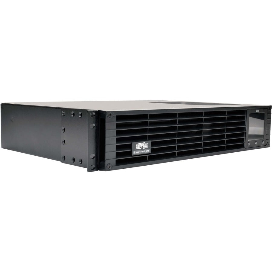 Tripp Lite by Eaton UPS line-interactive Power Supply - SMC10002URM - UPS line-interactive, 120 V AC, rack/tour, Sine Wave,Pure Sine Wave, 2U, 120 V AC, NEMA 5-15P, SmartPro, 15.60 min, 6.40 min, 1 kVA/700 W