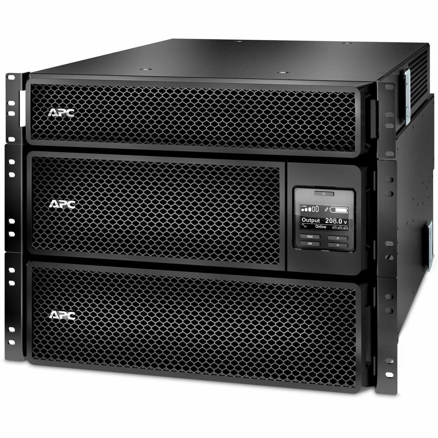 APC by Schneider Electric Smart-UPS SRT 8kVA RM with 208V to 120V 2U Step-Down Transformer - SRT8KRMXLT-5KTF-UPSPLUSBATTERY