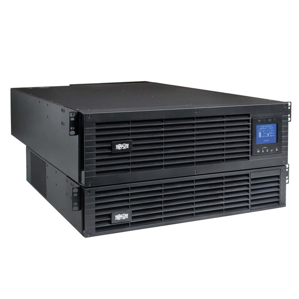 Tripp Lite by Eaton SmartOnline SU6KRT3UTFMB 6kVA rack/tour UPS - SU6KRT3UTFMB - UPS en ligne double conversion, 230 V AC, rack/tour, Pure Sine Wave, 3U, 120 V AC,208 V AC,240 V AC, Hardwired,NEMA L6-30P, SmartOnline, 8.50 min, 3 min, 6 kVA/6