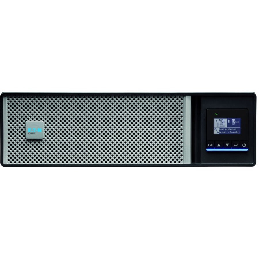 Eaton 5PX G2 UPS - 3U Rack-mountable - 6 Minute Stand-by - 120 V AC Input - 6 x NEMA 5-20R, 1 x NEMA L5-20R Receptacle(s) - Network-M3 Card-UPSPLUSBATTERY