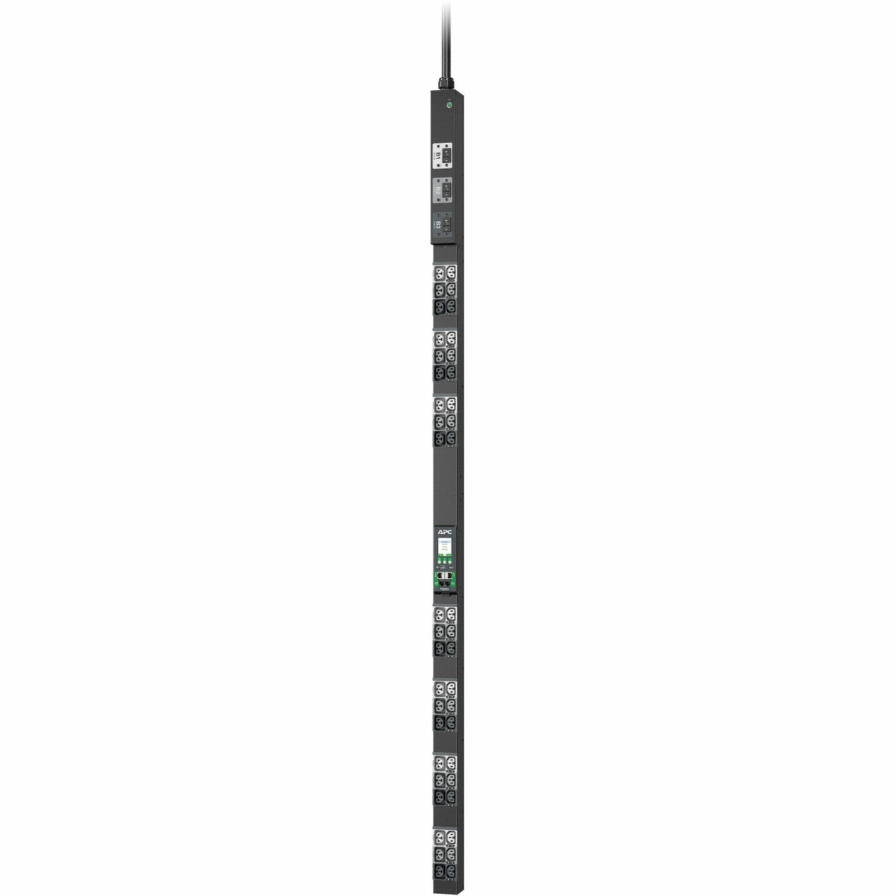 APC Netshelter RACK PDU Advanced, Metered, 8.6KW, 3PH, 208V, 30A, L21-30P, 42 Outlet