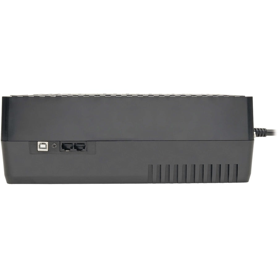 Tripp Lite by Eaton AVR 750VA Desktop UPS - AVR750U - Line-interactive UPS, 120 V AC, Ultra-compact Desktop/Tower/Wall Mount, Pulse-width Modulated Sine Wave, 110 V AC,115 V AC,120 V AC, NEMA 5-15P, AVR, 11 Minute, 3 Minute, 750 VA/450 W-UPSPLUSBATTERY