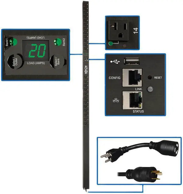 Tripp Lite PDU 1.9KW Single-phase Switched TAA