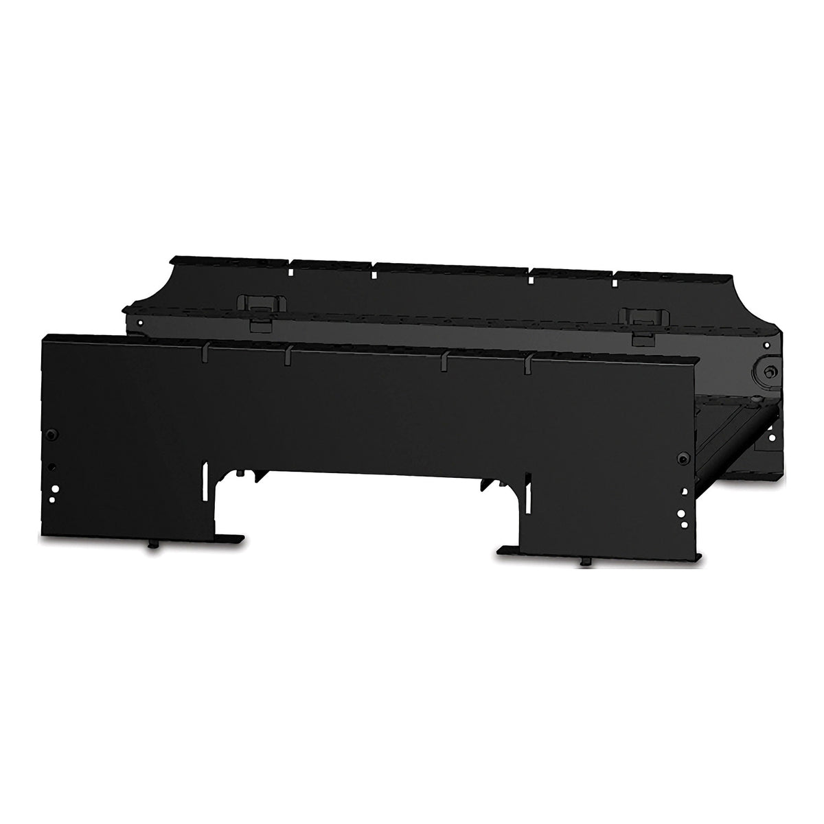 APC NetShelter AR8560 Cable Trough, Open Bottom, Black, 597 x 191.4 x 316.2 mm