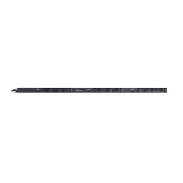 PDU de base triphasé CyberPower PDU13104, 0U, Hubbell CS8365C, 200-240 V, 50 A, (30) prises IEC C13 et (6) IEC C19, cordon de 10 pi