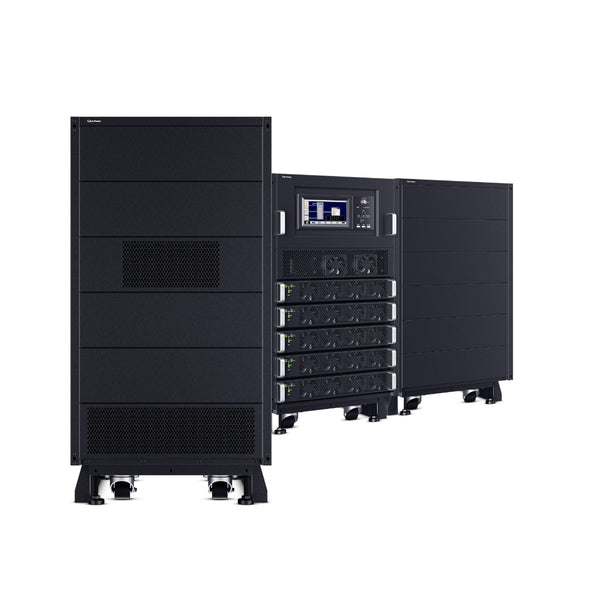 Armoire de dérivation de maintenance CyberPower MBC45ITCT avec transformateur abaisseur de 45 kW, 600 V ou 480 V vers 208 V triphasé, pour SM020KAMFA et SM040KAMFA