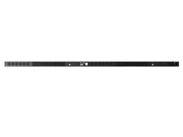 Vertiv Geist VP4N30AH Monitored Rack PDU, 36 Outlets (C13, C19, NEMA 5-20R), NEMA L14-30P Plug, 100-120/200-240V, 30A, 0U, Vertical