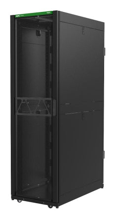 Armoire de baie pour serveurs APC NetShelter SX AR3357B2X609 48U Gen 2, 750 mm L x 1200 mm P, sans panneaux latéraux, noire
