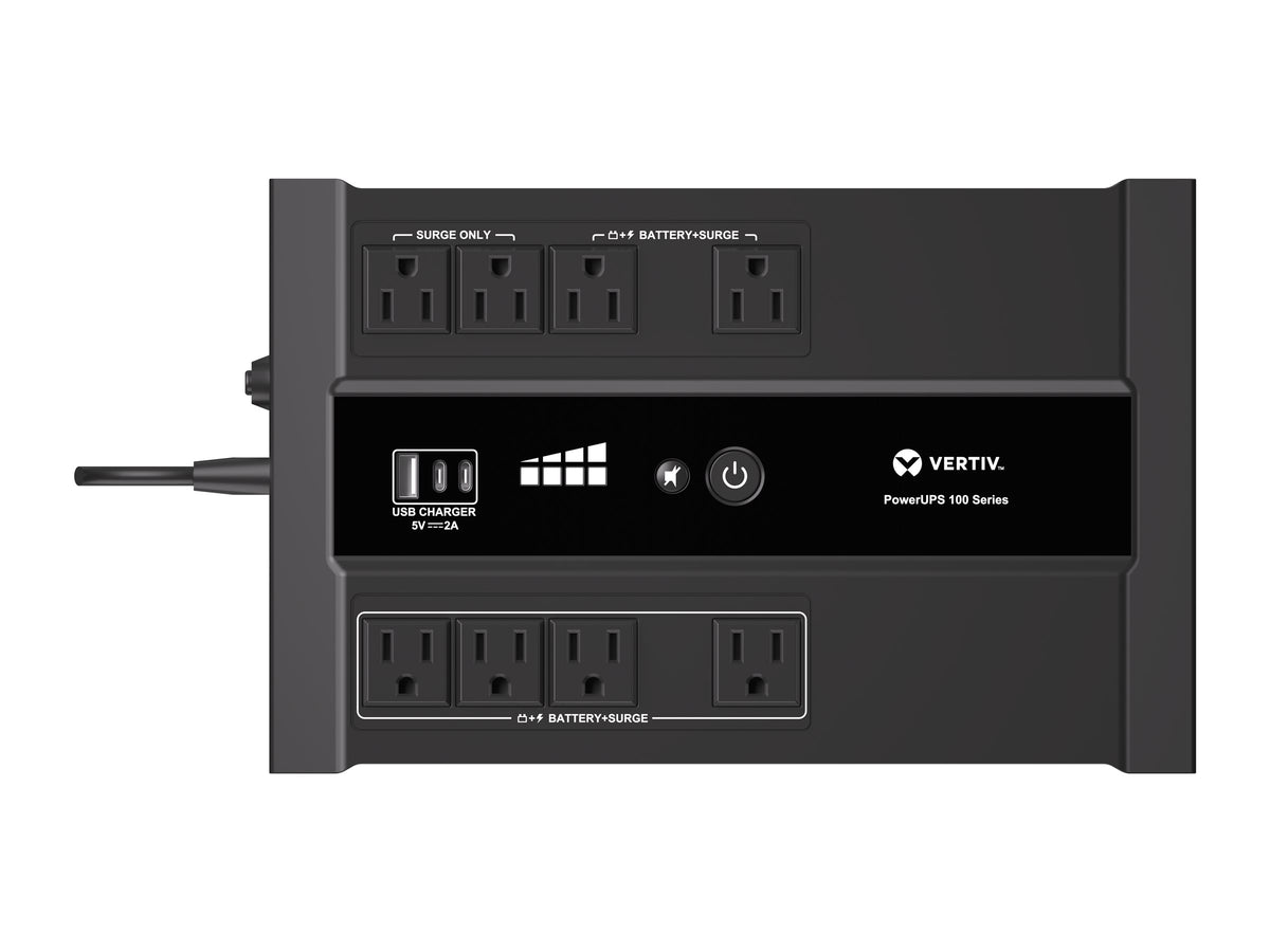 Vertiv PowerUPS 100 Standby Series 900VA Tower 240V - PST6-900IT-IEC