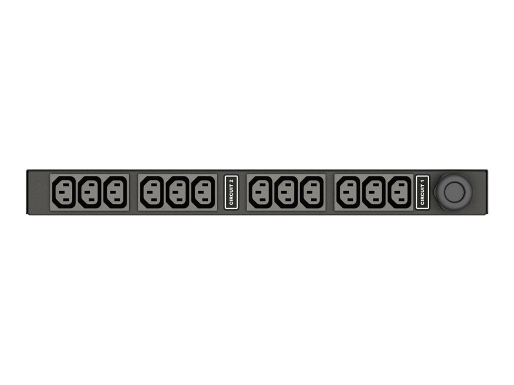 Vertiv VP9571A - 1U, 208V, 30A, L6-30P, 12 C13, Basic, Standard
