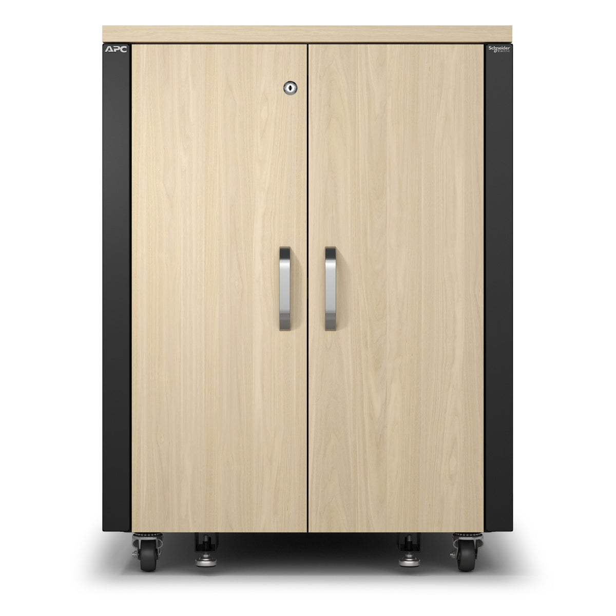 Armoire de baie insonorisée pour serveurs APC NetShelter AR4017A 17U, 120 V, érable