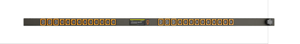 Vertiv Geist I10175L Basic Rack PDU, 26 Outlets (C13, C19), IEC 60309 Plug, 200-240/346-415V, 20A, 0U, Vertical
