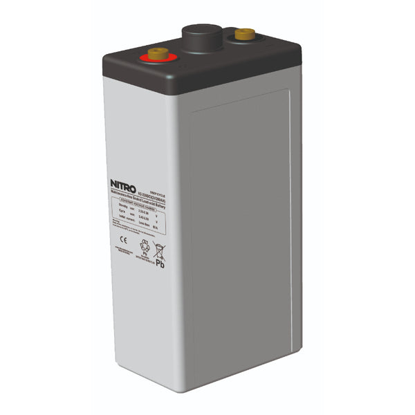 Batterie à décharge profonde AGM 2 V 200 Ah, Nitro N2-200DCI