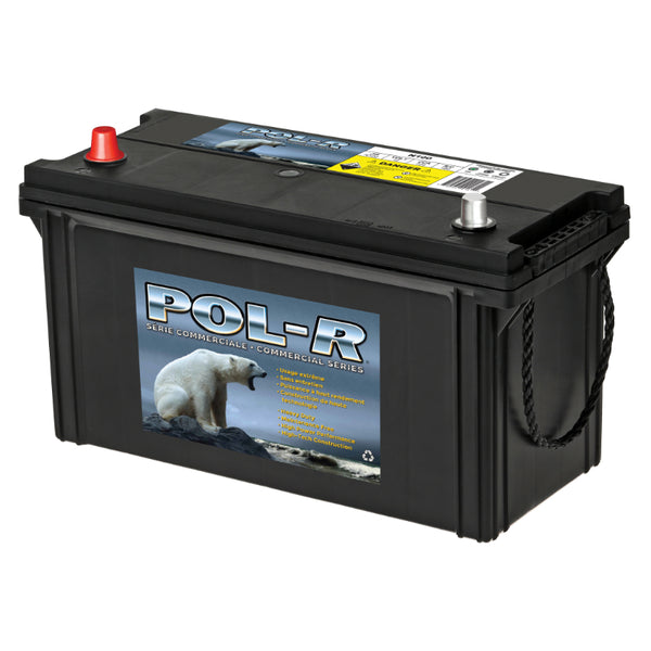 12V Commercial Starting Battery, 700 CCA, Pol-R N100