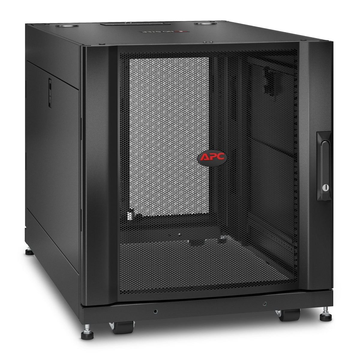 APC NetShelter SX AR3003 12U Server Rack Enclosure, 600 mm W x 900 mm D, Black