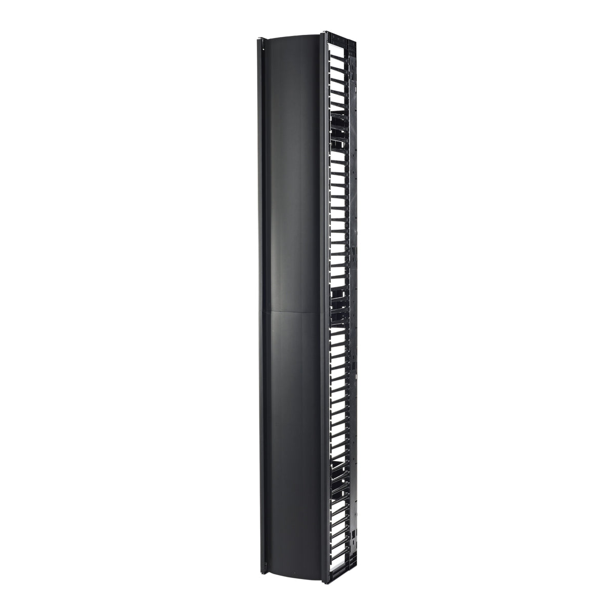 APC Valueline AR8765 Vertical Cable Manager for 2- and 4-Post Racks, 84 in. H x 12 in. W, Single-Sided with Door
