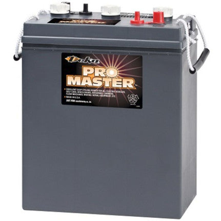 6V 330Ah Flooded Deep Cycle Solar Battery, Deka Solar 8C6V