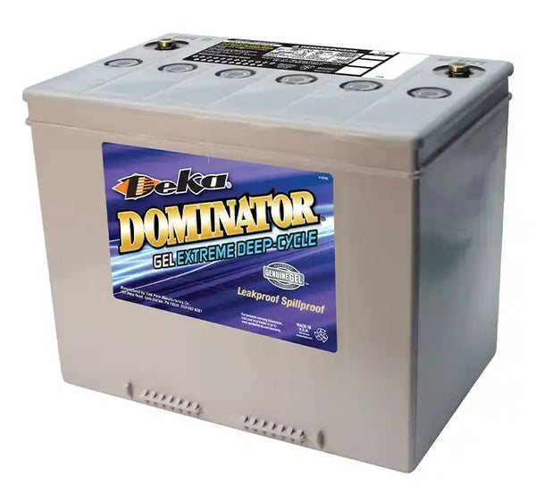 Batterie solaire à décharge profonde 12 V 73,6 Ah, gel, Deka Solar 8G24SS