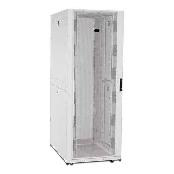 APC NetShelter SX AR3355W 45U Server Rack Enclosure, 750 mm W x 1200 mm D, White