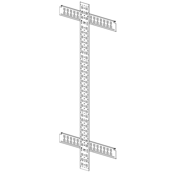 Ensemble de barres verticales de câbles Vertiv Great Lakes VCB-8432, 84 po H, 32 po P, noir