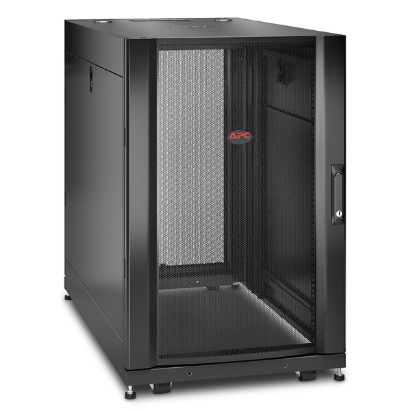 APC NetShelter SX AR3106 18U Server Rack Enclosure, 600 mm W x 1070 mm D, Black