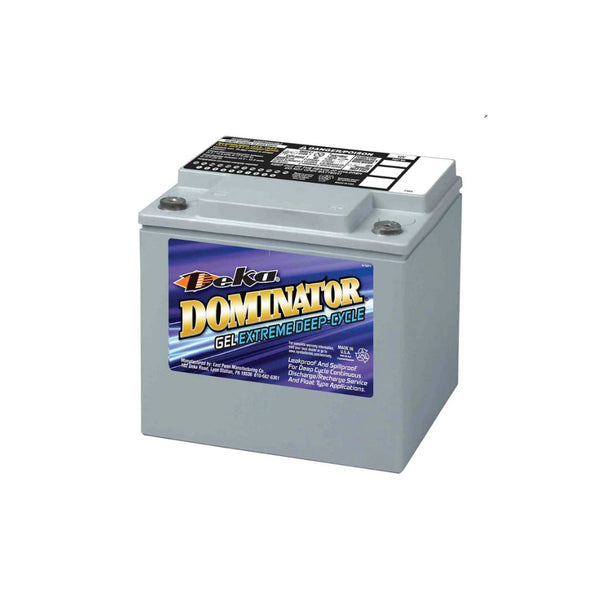 Batterie solaire à décharge profonde 12 V 40 Ah, gel, Deka Solar 8G40C