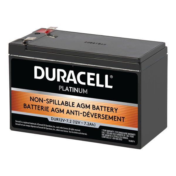 Duracell DUR12V-7, a battery of the same Duracell DUR line as the DUR12V-3.4