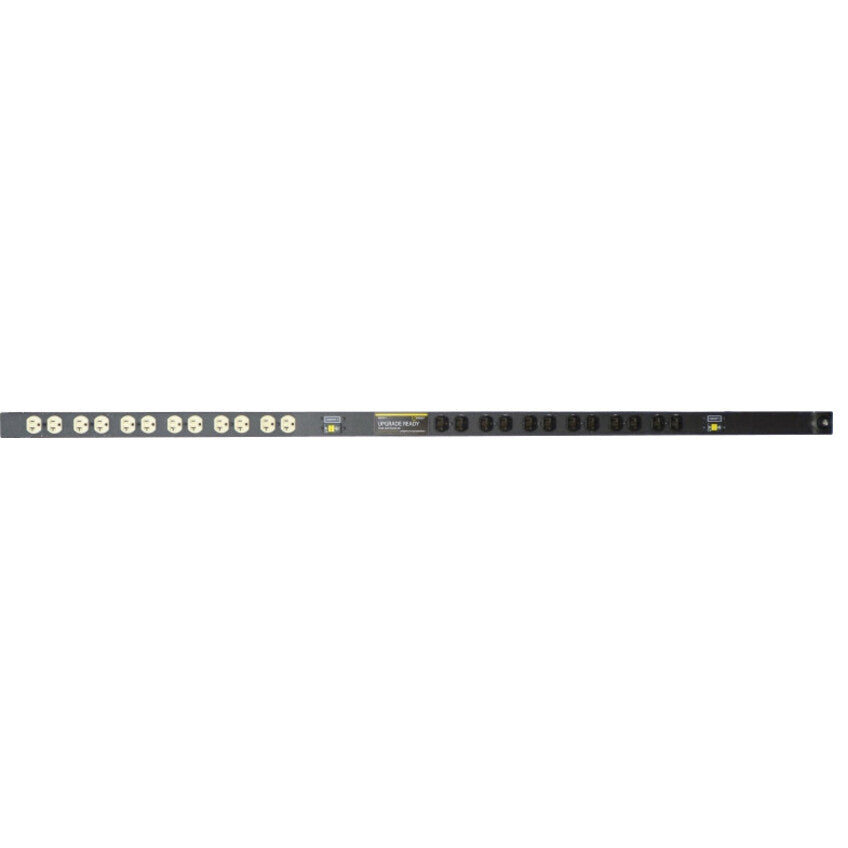 Vertiv Rack PDU - 0U, 120V, 30A, L5-30P, (24) 5-20R, Basic Upgradeable