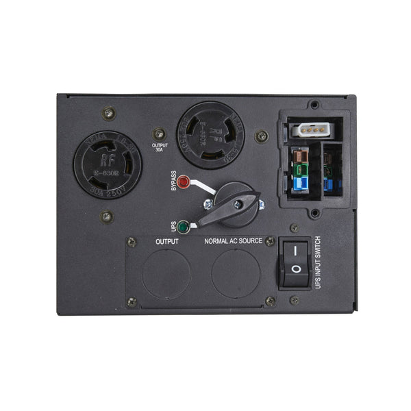 Dérivation de maintenance Eaton 9PX MBP6K208, entrée à raccordement fixe, sorties : (2) L6-30R