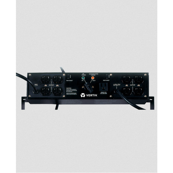 Vertiv 2U Micropod Maintenance Bypass for Liebert PSI 1000, 1440 and 3000VA, 230V UPS, PSA 350, 500 650 and 1000VA, 230V UPS and Liebert GXT 700,