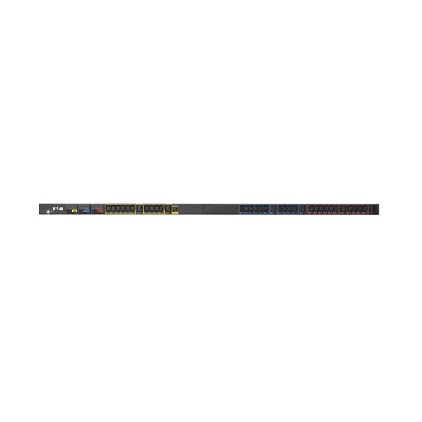 PDU de rack de base Eaton EBA310-10, 0U, entrée L21-30P, 8,64 kW, 120/208 V, 24 A, triphasé, prises : (1) 5-20R, (30) C13, (6) C19