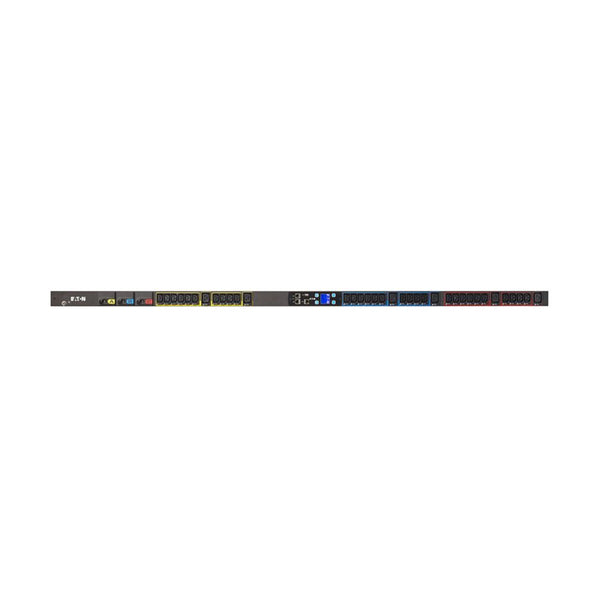 Eaton Metered Input Rack PDU EMI303-10, 0U, L15-30P Input, 8.64 kW, 200-240V, 24A, Three-Phase, Outlets: (30) C13, (6) C19