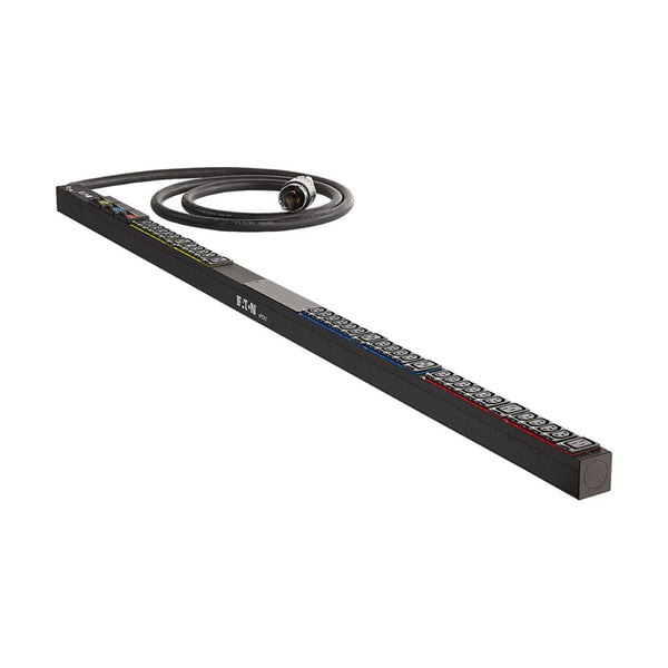 Eaton Basic Rack PDU PW103BA1U405, 1U, C20 Input, 3.33 kW, 100-240V, 16A, Single-Phase, Outlets: (16) C13
