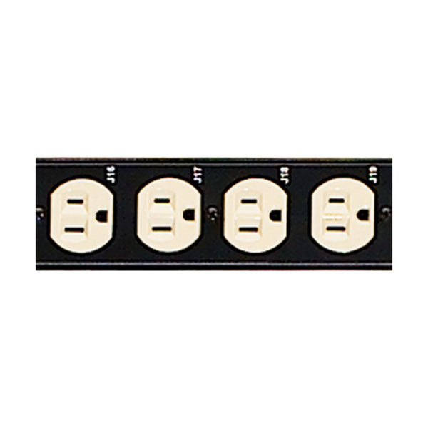 PDU de rack à commutateur de transfert automatique Eaton PWATSS515002, 1U, entrée (2) 5-15P, 1,44 kW, 110-125 V, 12 A, monophasé, prises : (8) 5-15R