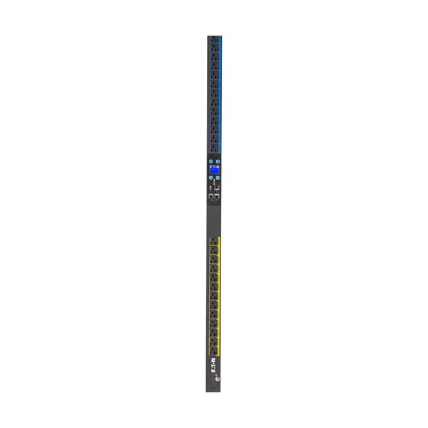 Eaton Metered Input Rack PDU EMI201-10, 0U, L14-30P Input, 5.76 kW, 120/240V, 24A, Split-Phase, Outlets: (24) 5-20R