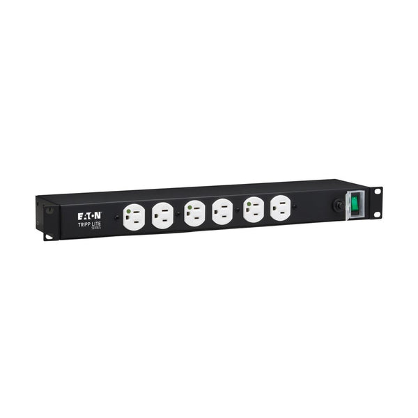 Barre d’alimentation pour rack 1U Tripp Lite RS1215-HG, 12 prises de qualité hôpital, UL 1363, cordon de 15 pi (4,57 m), pas pour l’environnement des patients