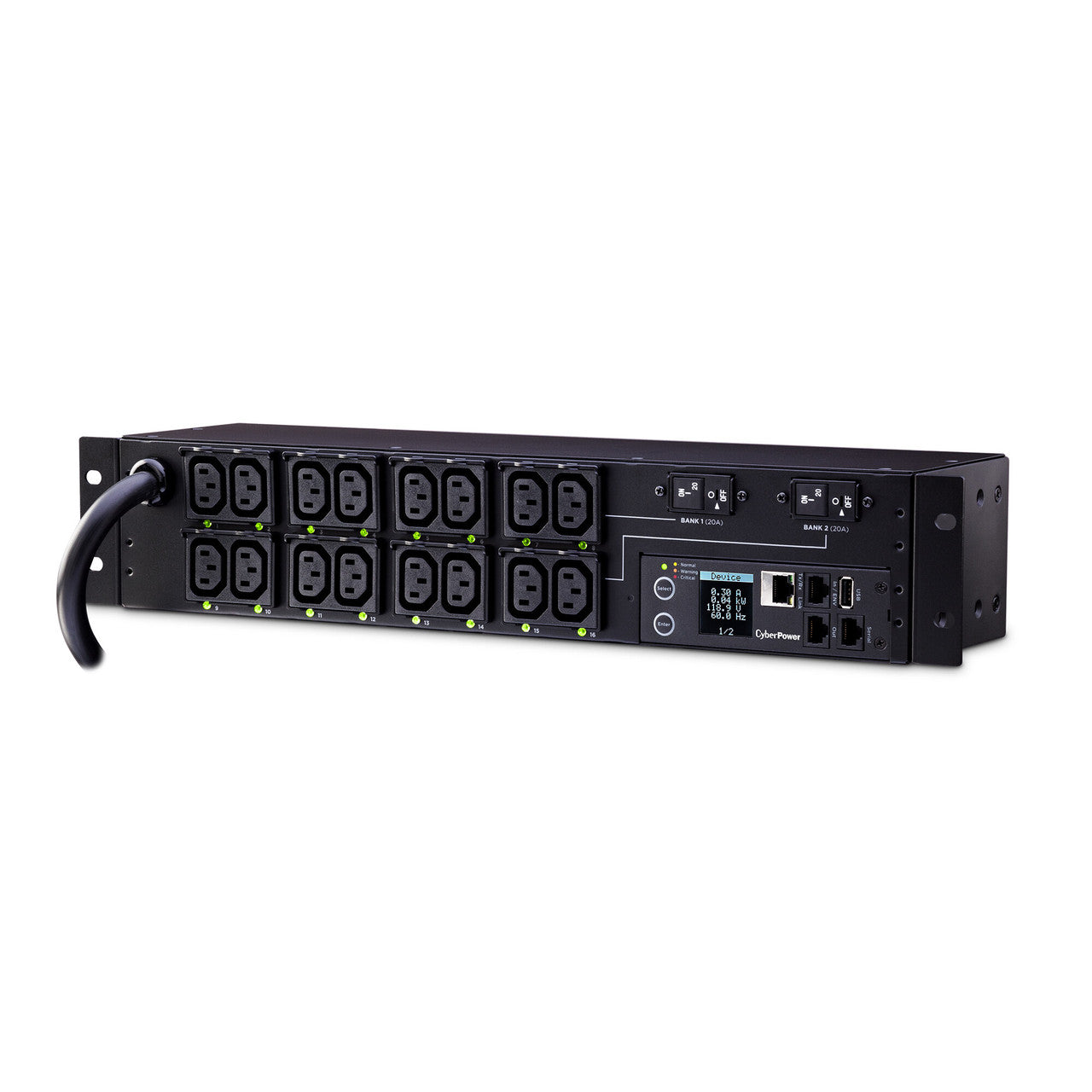 CyberPower PDU81007 - 30A 208V Metered-By-Outlet 3Yr Wty