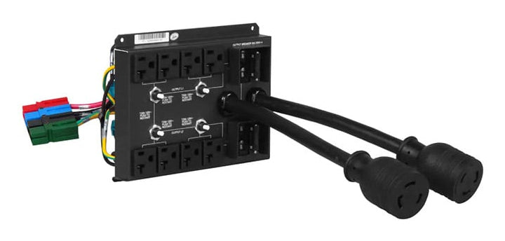Vertiv Liebert PD2-101 Power Output Distribution (POD), Hardwire Terminal Block 3W + G, 2 NEMA L6-30R and 8 NEMA 5-20R Outlets