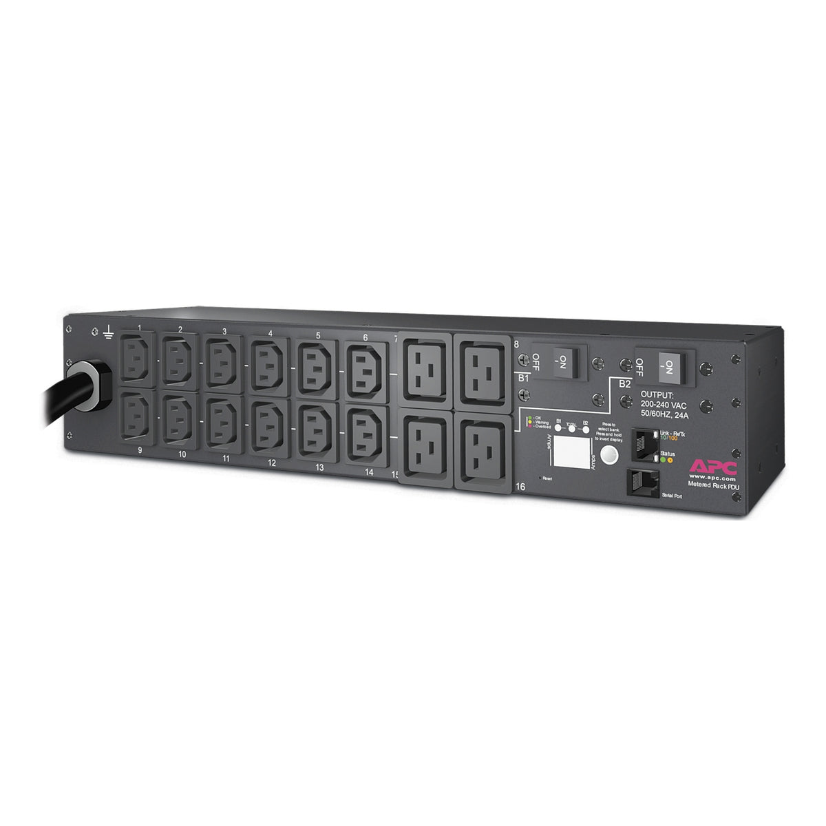 APC NetShelter AP7811B Metered Rack PDU 2U 5kW 208V 30A