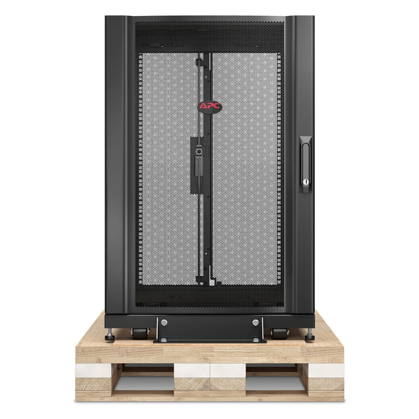 APC NetShelter SX AR3006SP 18U Server Rack Enclosure, 600 mm W x 900 mm D, Shock Packaging, Black