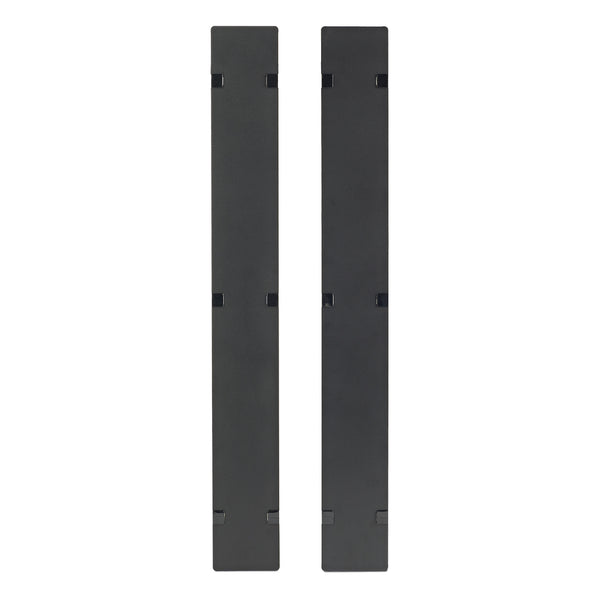 Gestionnaire de câbles vertical APC NetShelter AR7581A, couvercles à charnières, pour NetShelter SX 750 mm L 42U, jeu de 2, 109 x 1778 x 13 mm
