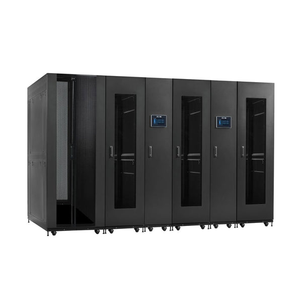 Tripp Lite SmartRack SRP-3R-2C25-M Pre-Configured Self-Cooling Modular Data Center, 3x 44U Racks, 2x 25 kW AC Units, Service Enclosure
